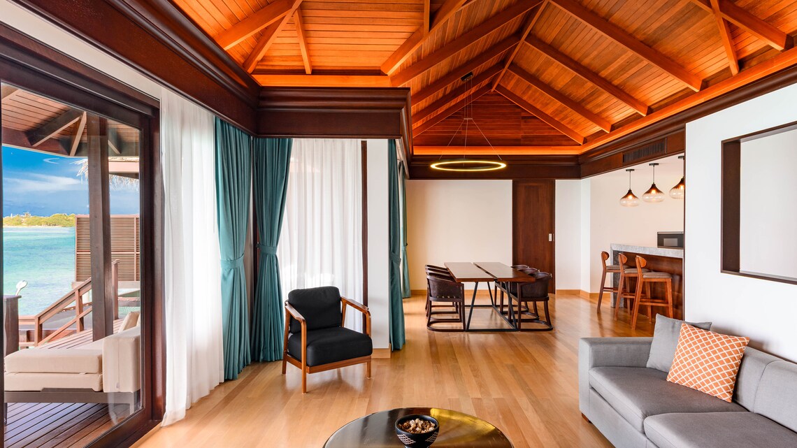 Premium Overwater Villa with Pool at Sheraton Maldives Full Moon Resort & Spa thumbnail 8